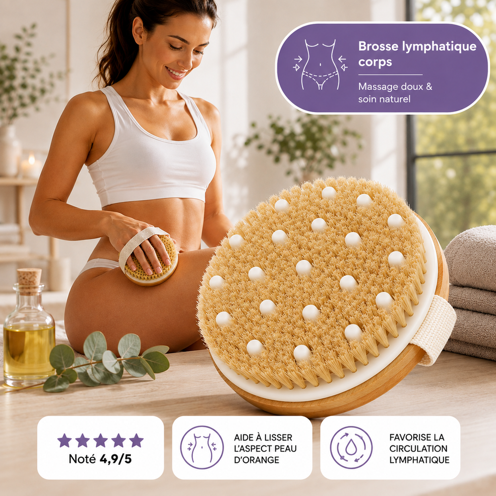 Brosse Lymphatique Corps